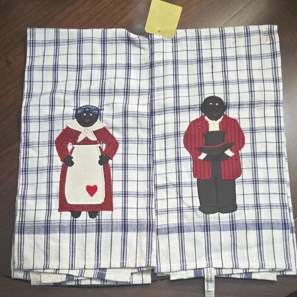 Black Americana Towels - Picture 1 of 7